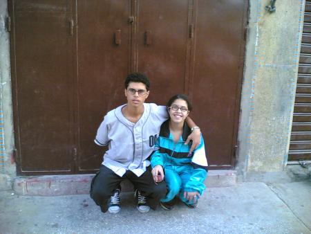 ben la j suis avec ma soeur